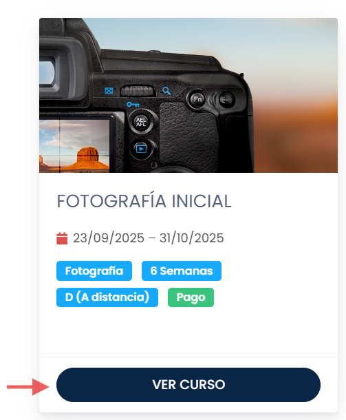 Consultá la información del curso