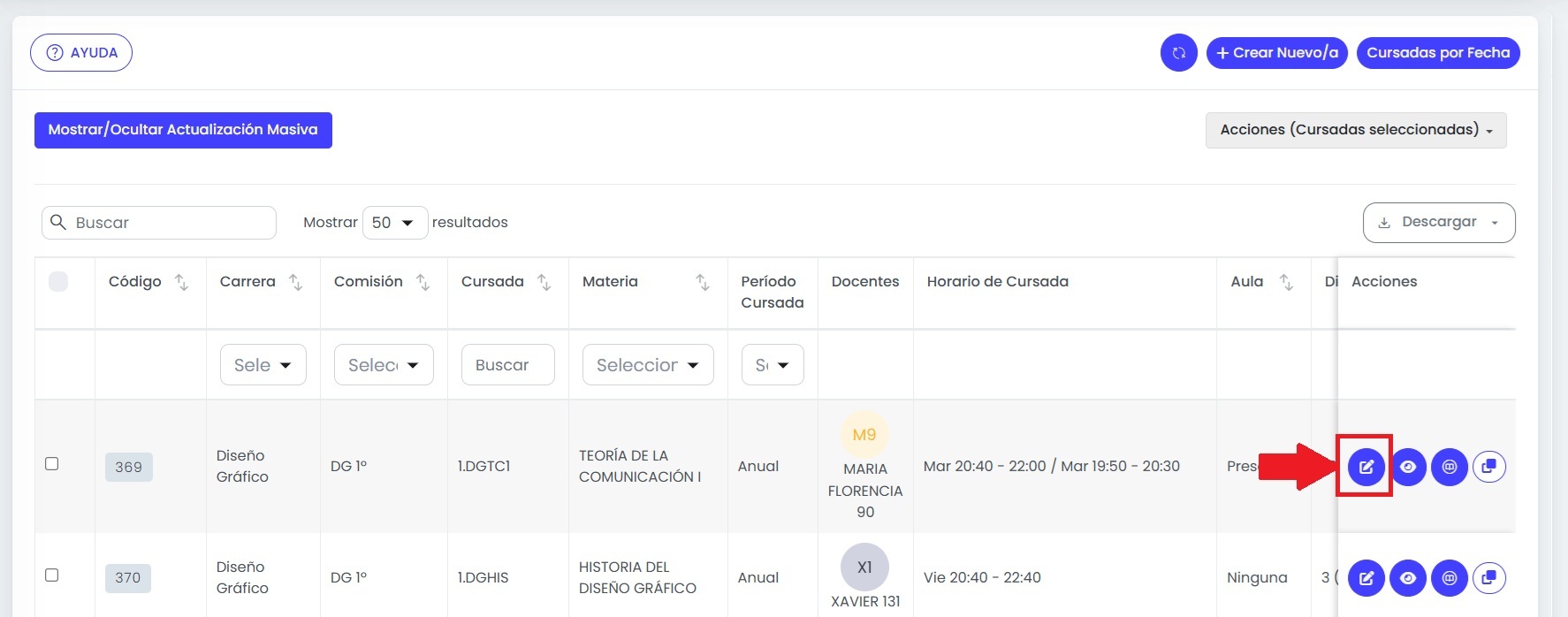 ¿Cómo gestionar cursadas en Quinttos? — Configurar una cursada