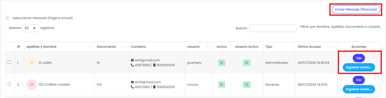 ¿Cómo gestionar usuarios y permisos en Quinttos? — Acciones sobre los usuarios