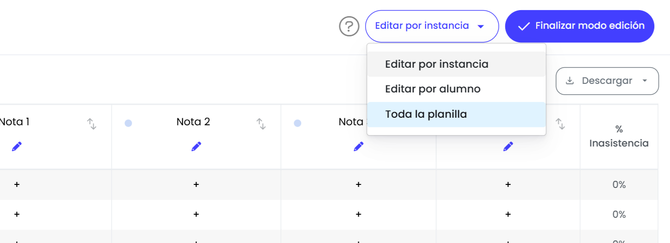 Calificaciones: una gestión más simple — Elegí cómo trabajar con las calificaciones