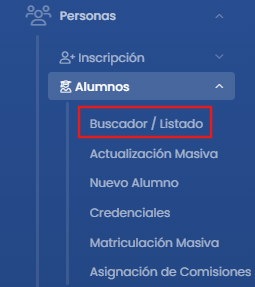 ¿Cómo consultar las cuotas de un estudiante? — Buscá al estudiante