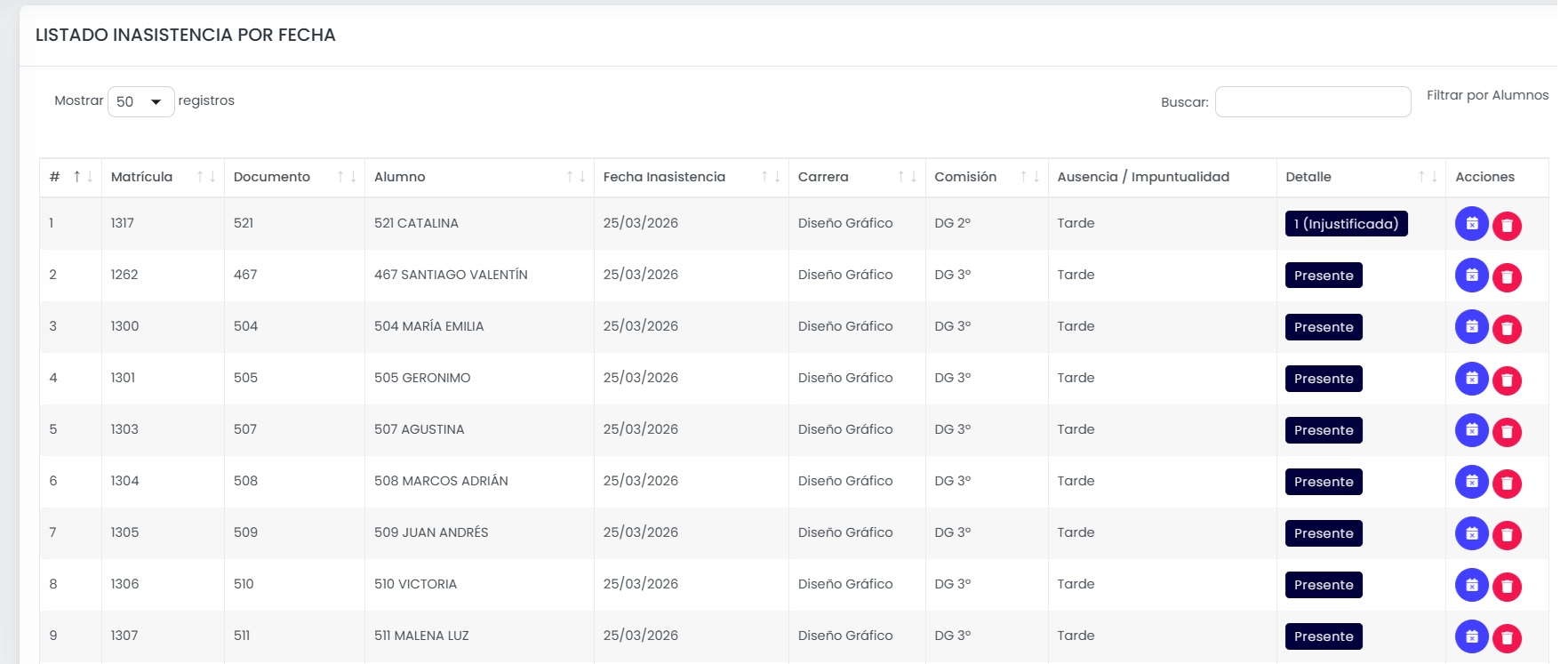 ¿Cómo consultar asistencia por fecha? — Configurar los filtros