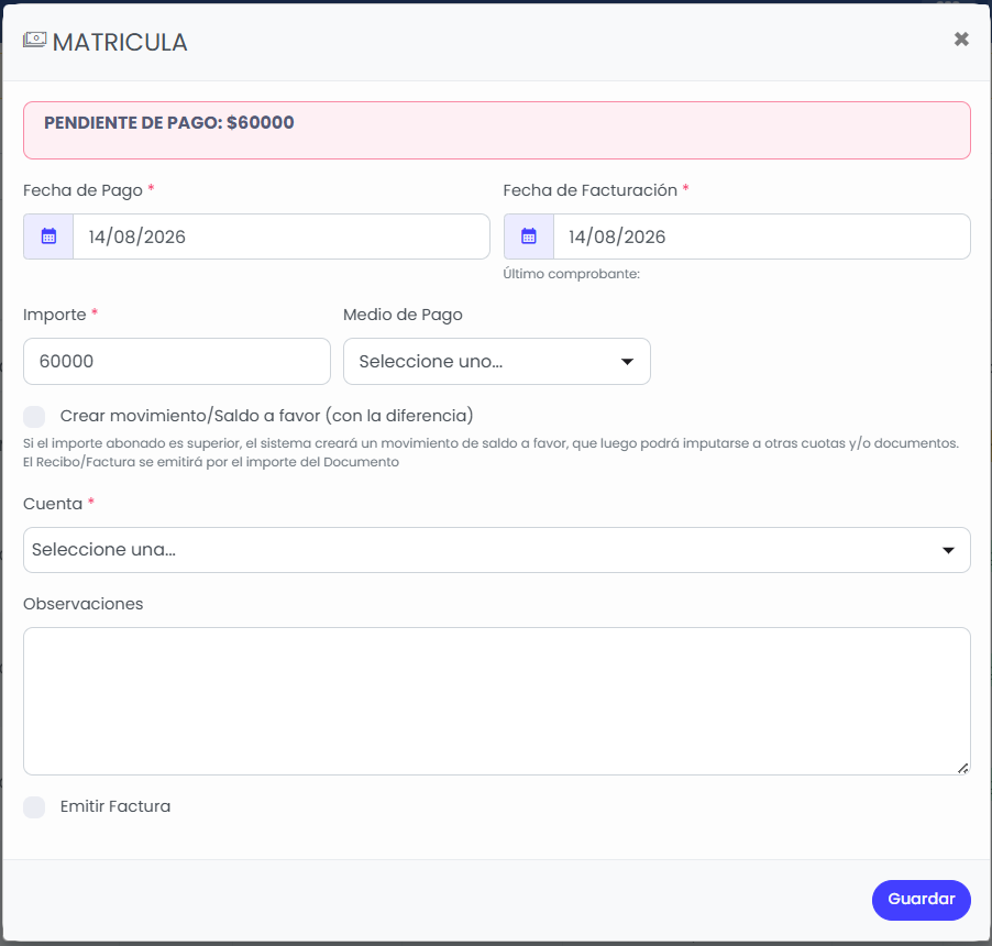 ¿Cómo registrar un pago manual? — Guardá el pago