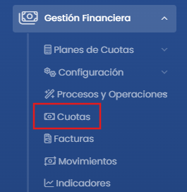 ¿Cómo consultar estudiantes con deuda? — Ingresá al listado de cuotas