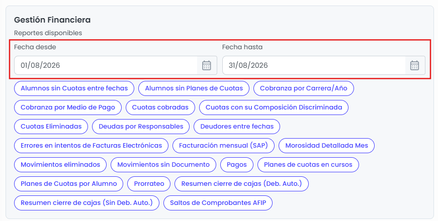¿Cómo consultar deudores entre fechas y enviarles un mensaje? — Definí el período