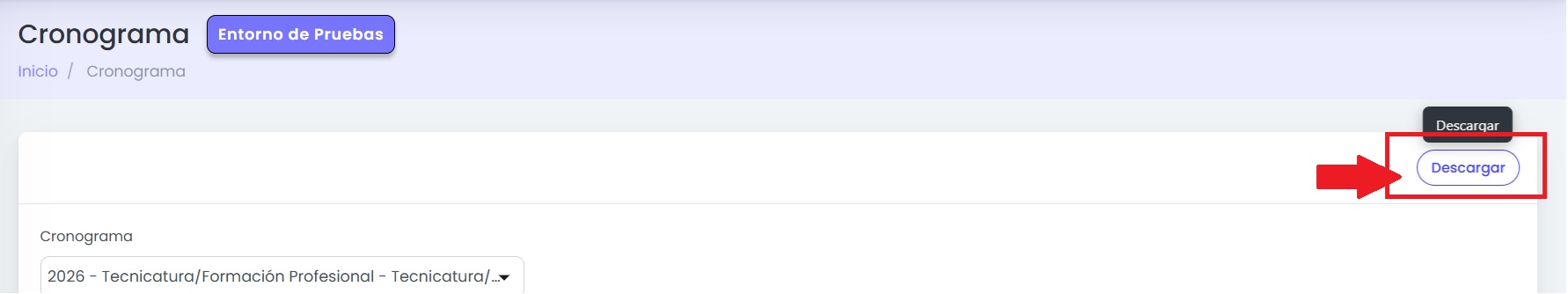 ¿Cómo veo mi cronograma semanal? — Descargar en formato imagen