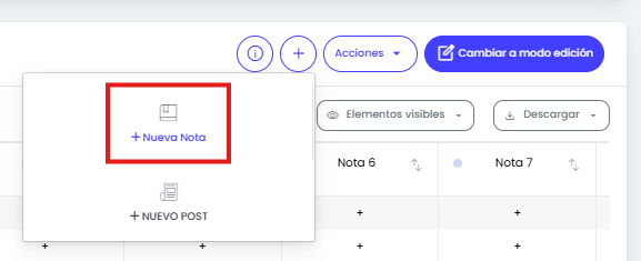¿Cómo creo instancias para cargar calificaciones? — Creá una instancia de evaluación manual (opcional)